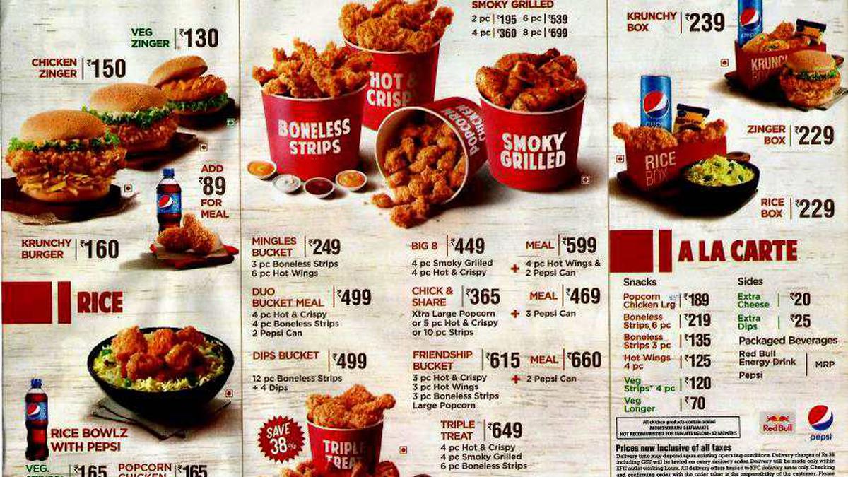 Top 5 KFC Menu Items to Order on Zomato The Hindu